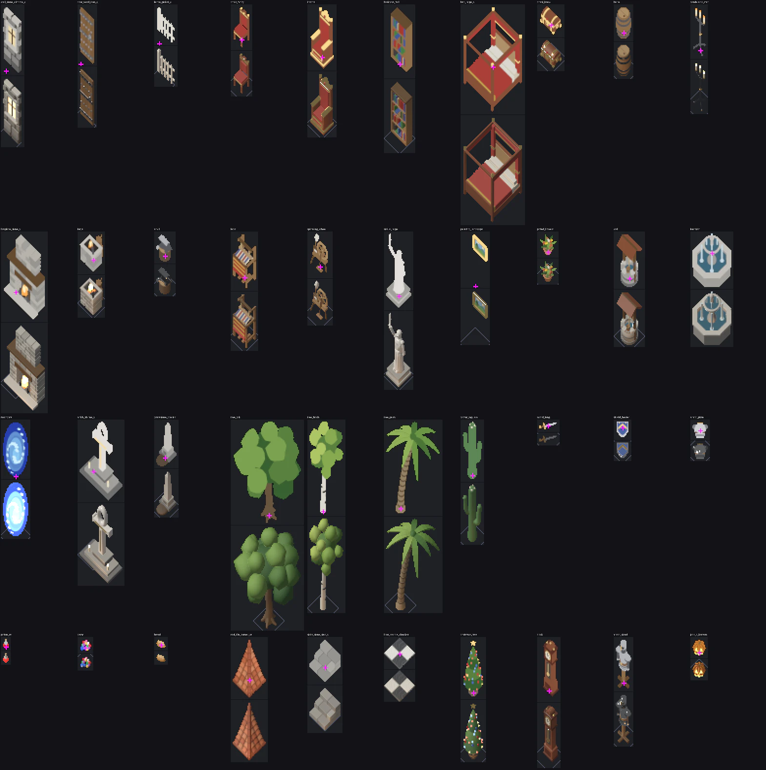 UO objects: a selection